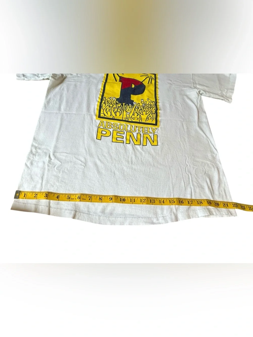 Vintage 90s Levi’s Absolutely Penn USA Made Single Stitch Graphic Tee M
